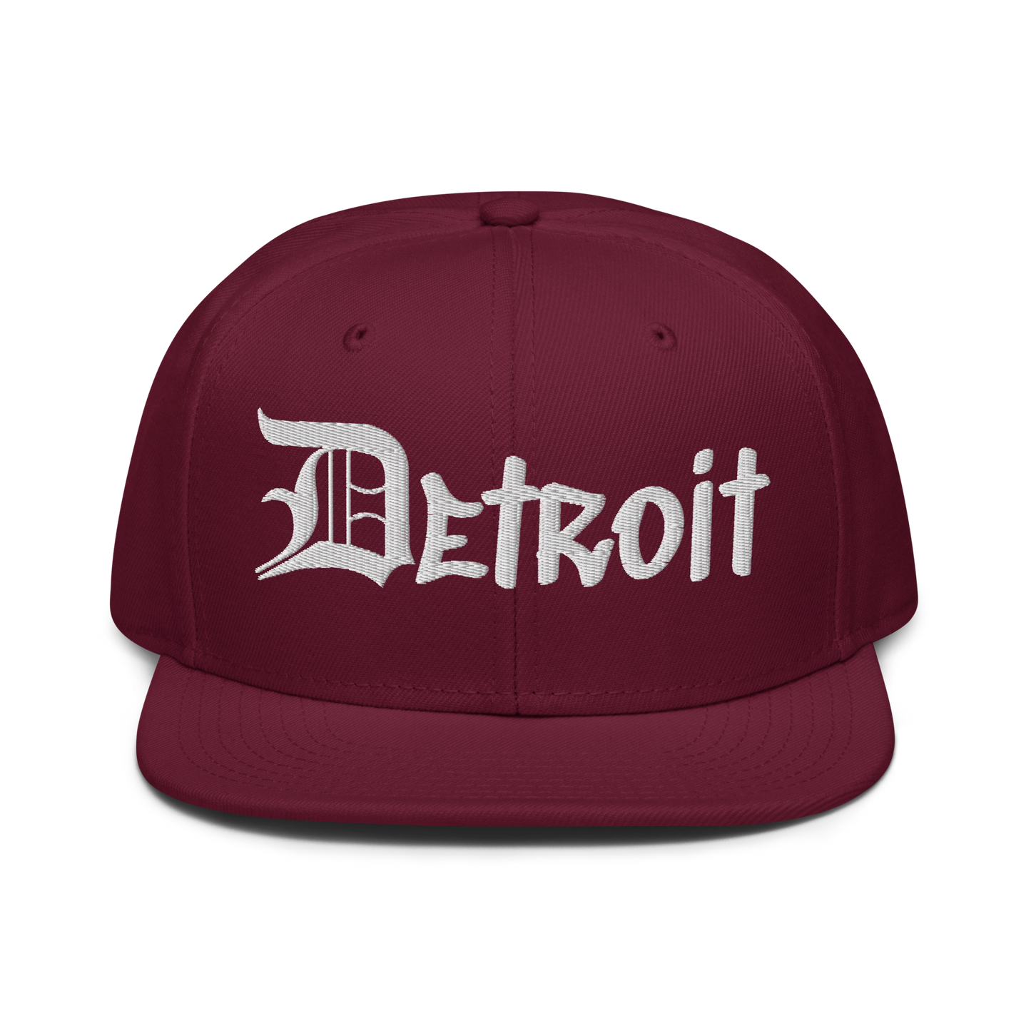 'Detroit' Snapback (OED Tag Font) | 6-Panel