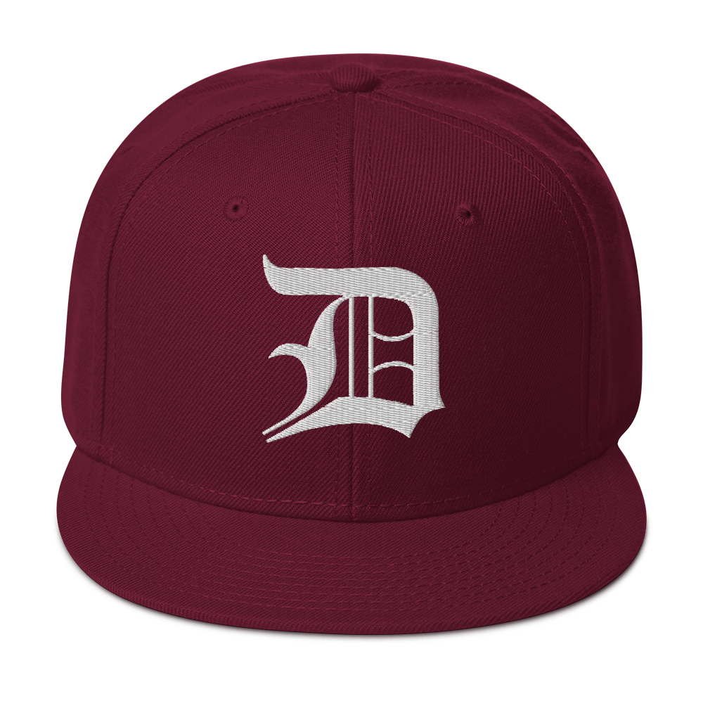 Detroit 'Old English D' Snapback | 6-Panel