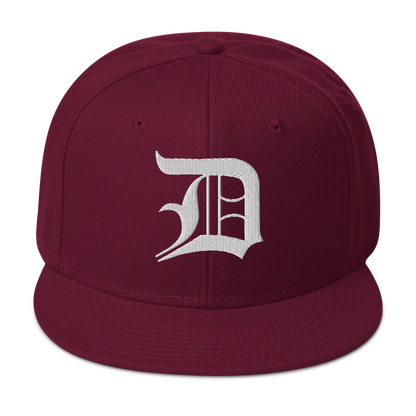 Detroit 'Old English D' Snapback | 6-Panel