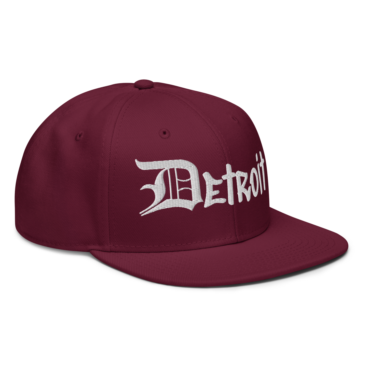 'Detroit' Snapback (OED Tag Font) | 6-Panel