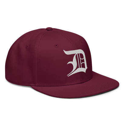 Detroit 'Old English D' Snapback | 6-Panel