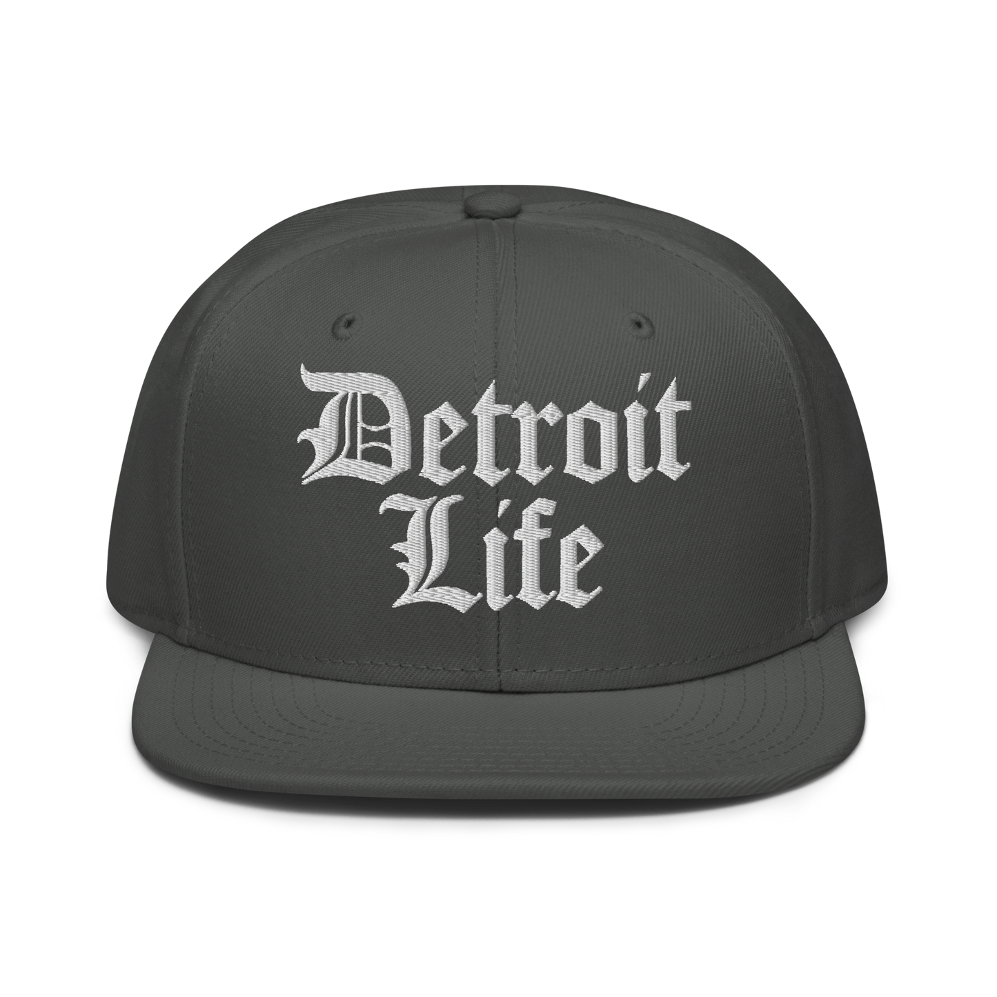 'Detroit Life' Flat Bill Snapback | 6-Panel