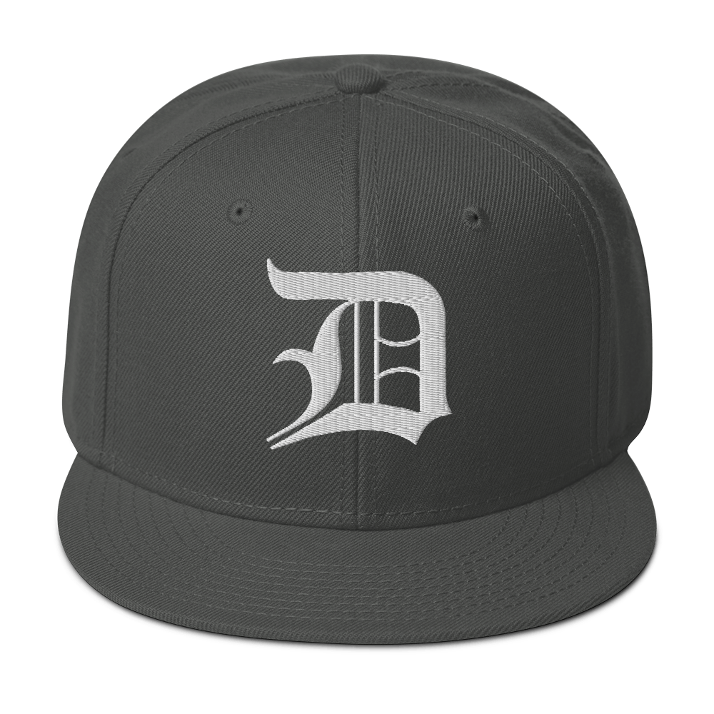 Detroit 'Old English D' Snapback | 6-Panel