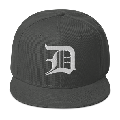 Detroit 'Old English D' Snapback | 6-Panel