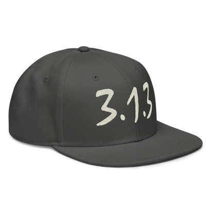 Detroit '313 Snapback (Ivory Compton Font) | 6-Panel