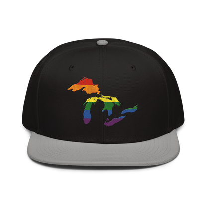 Great Lakes Snapback | 6-Panel - Rainbow Pride Edition