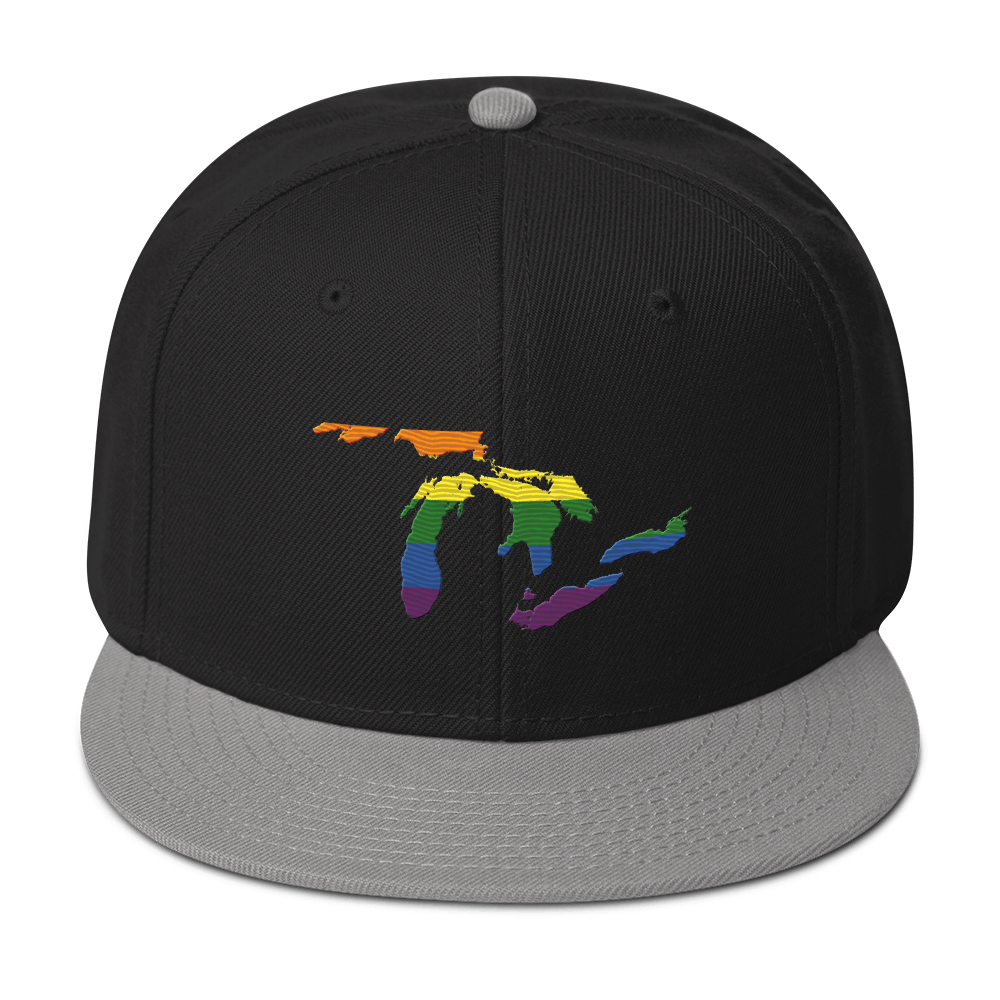 Great Lakes Snapback | 6-Panel - Rainbow Pride Edition