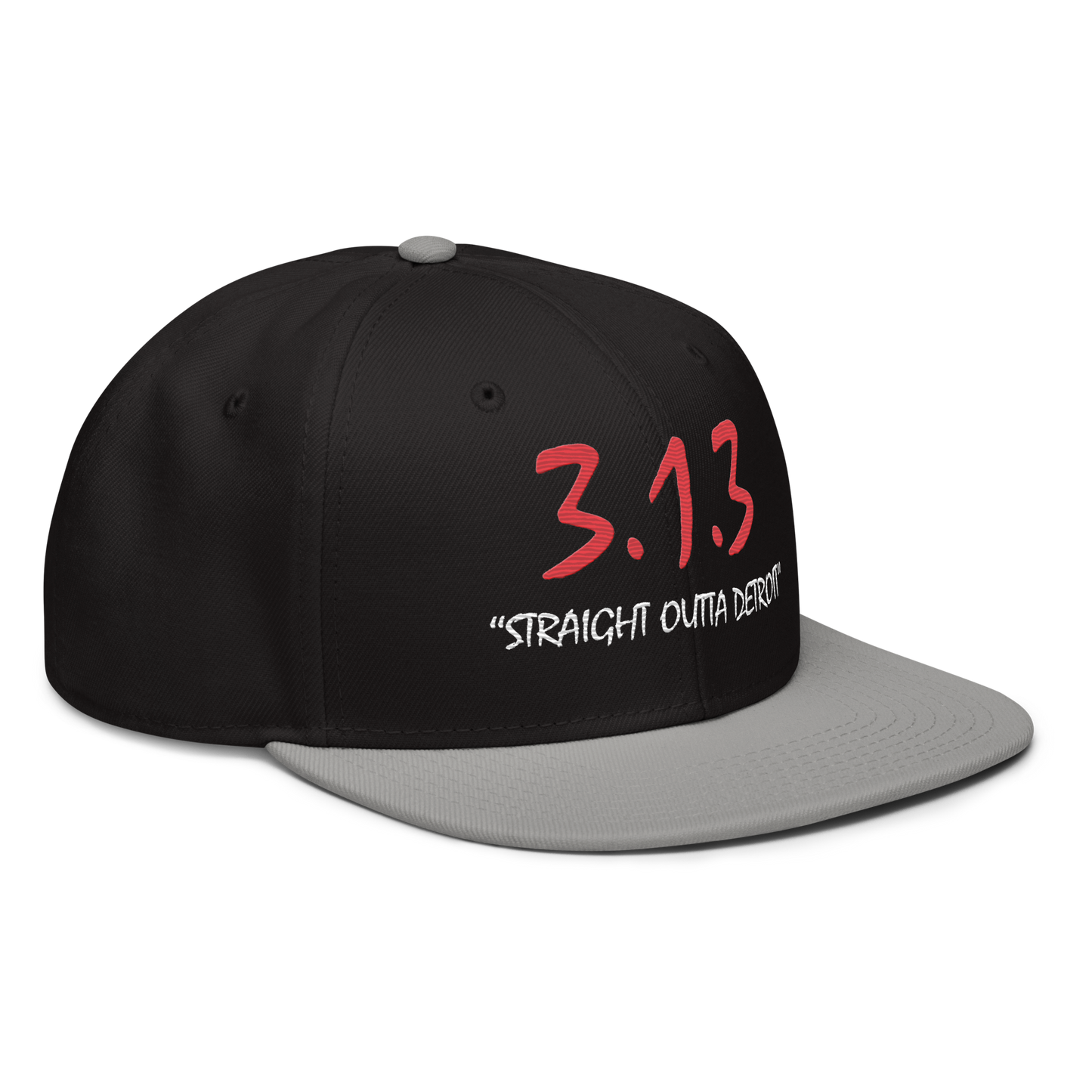 '313 Straight Outta Detroit' Snapback | 6-Panel