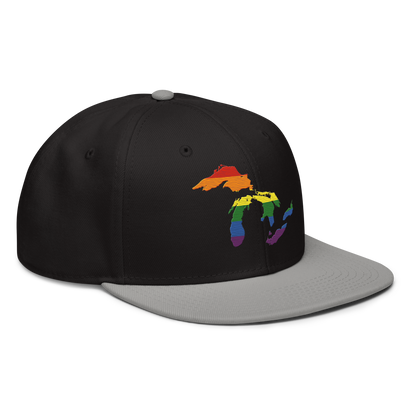 Great Lakes Snapback | 6-Panel - Rainbow Pride Edition