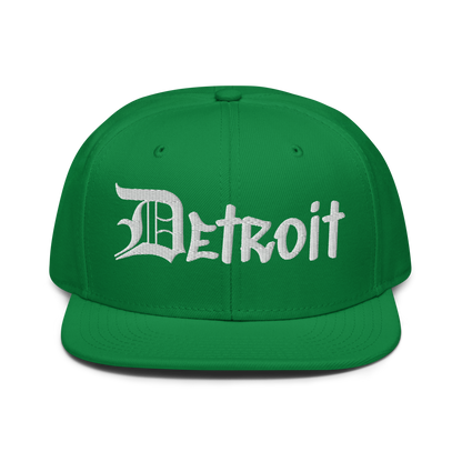 'Detroit' Snapback (OED Tag Font) | 6-Panel