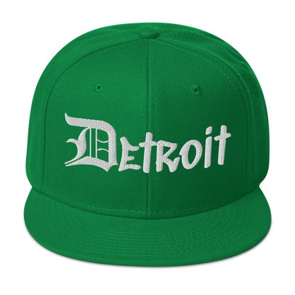 'Detroit' Snapback (OED Tag Font) | 6-Panel