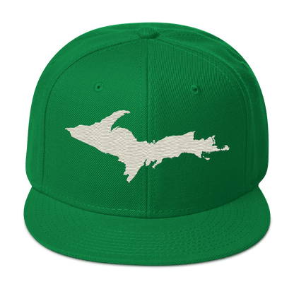 Upper Peninsula Snapback | 6-Panel - Ivory White