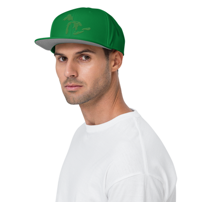 Great Lakes Snapback | 6-Panel - Shamrock Green