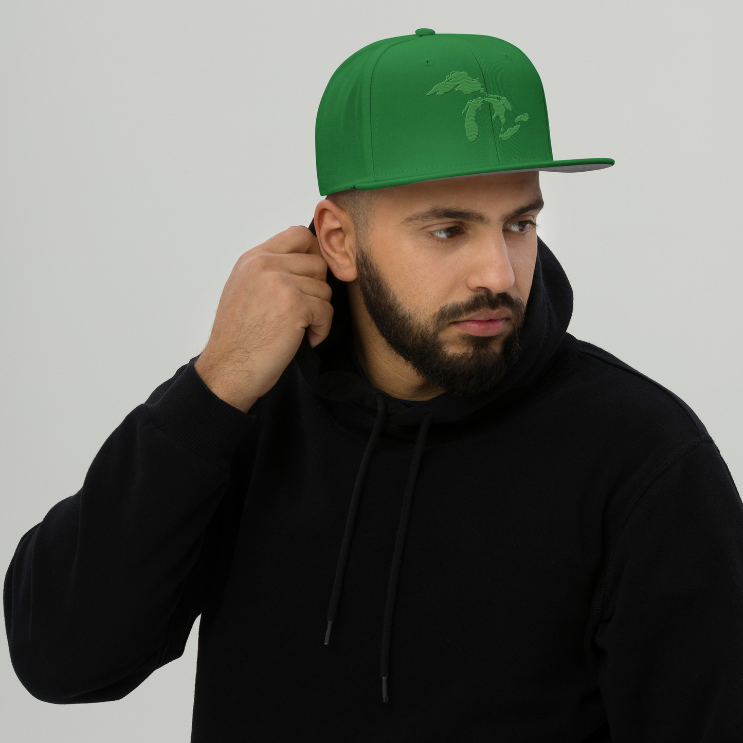 Great Lakes Snapback | 6-Panel - Shamrock Green