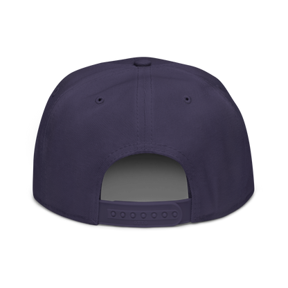 'Detroit' Flat Bill Snapback (Platinum OED Tag) | 6-Panel