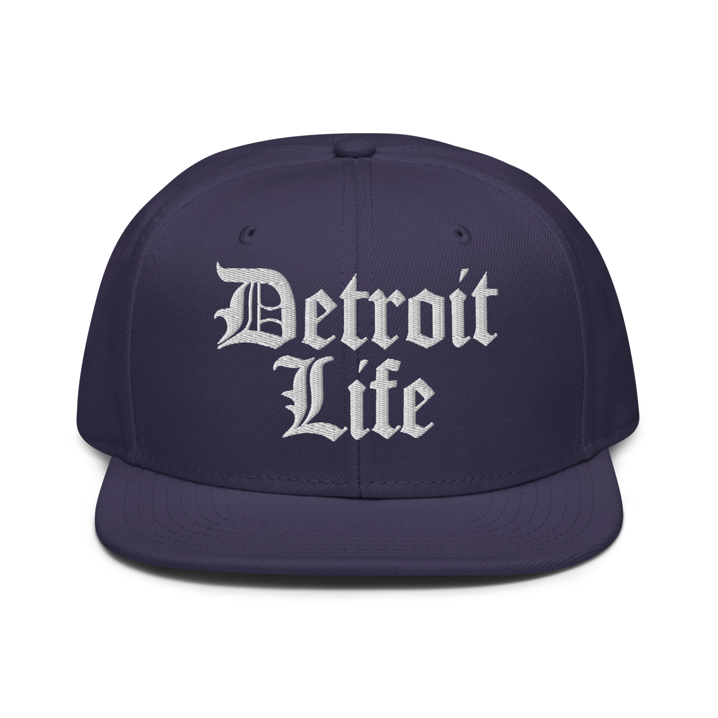 'Detroit Life' Flat Bill Snapback | 6-Panel