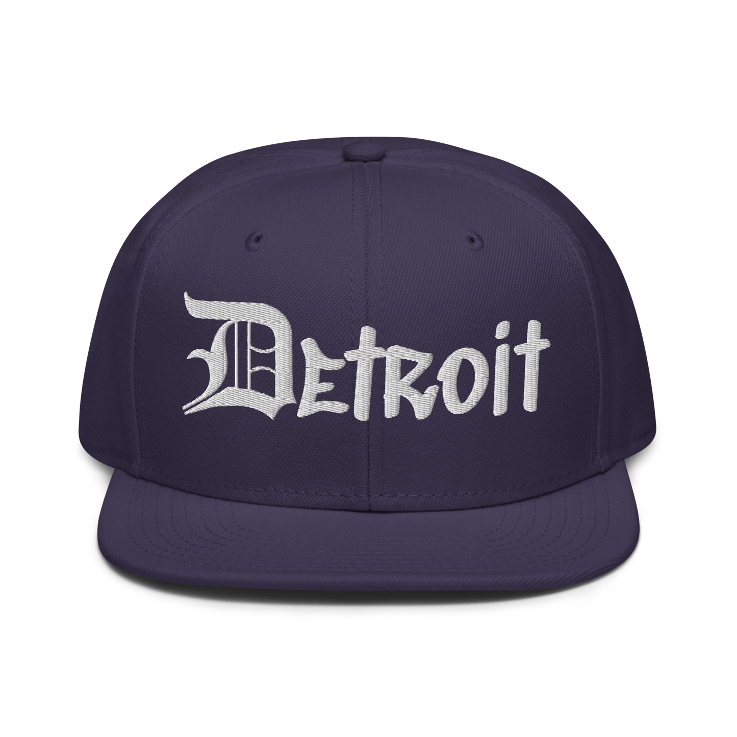 'Detroit' Snapback (OED Tag Font) | 6-Panel