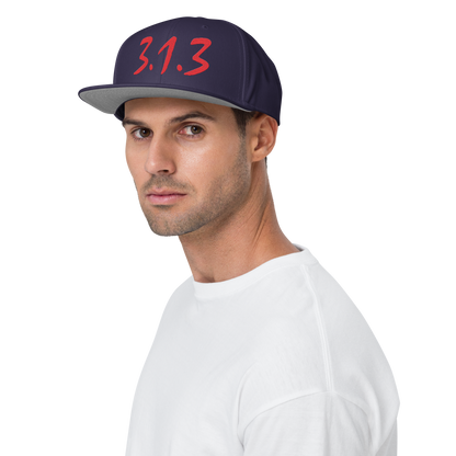 Detroit '313 Snapback (Compton Font) | 6-Panel