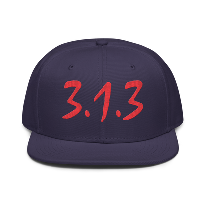 Detroit '313 Snapback (Compton Font) | 6-Panel