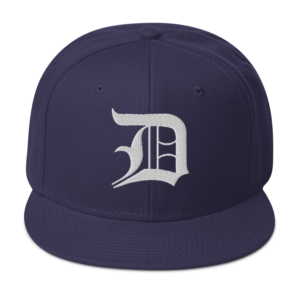 Detroit 'Old English D' Snapback | 6-Panel