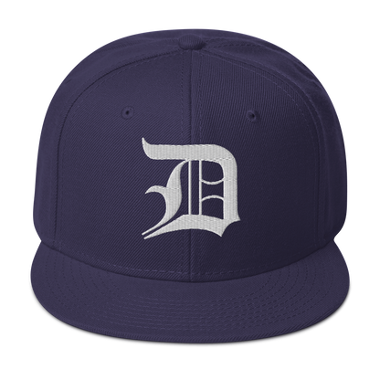 Detroit 'Old English D' Snapback | 6-Panel