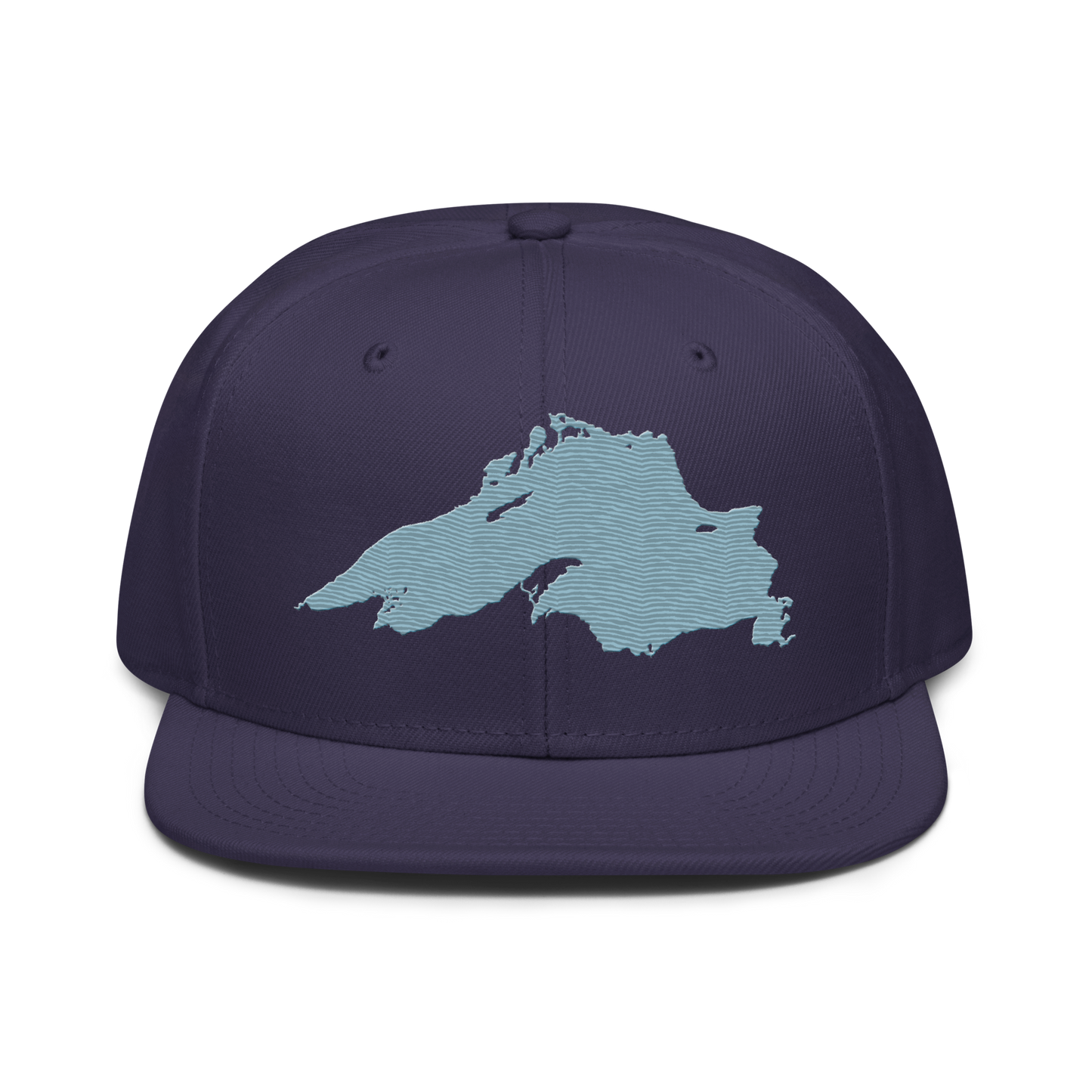 Lake Superior Snapback | 6-Panel - Opal Blue