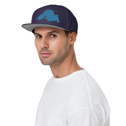 Lake Superior Snapback | 6-Panel - Traverse Blue