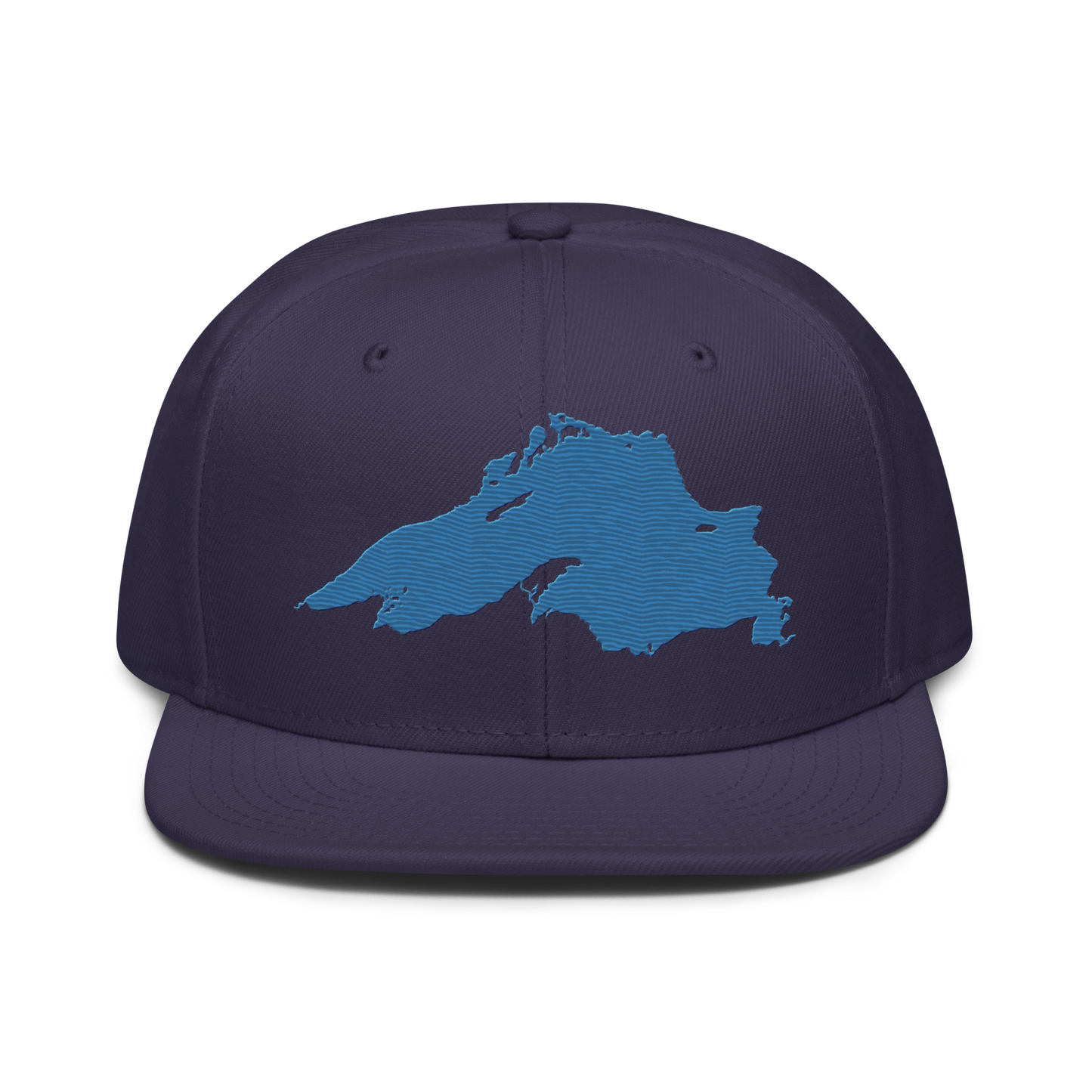 Lake Superior Snapback | 6-Panel - Superior Blue