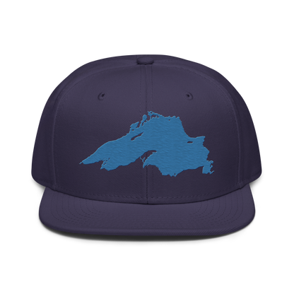 Lake Superior Snapback | 6-Panel - Superior Blue