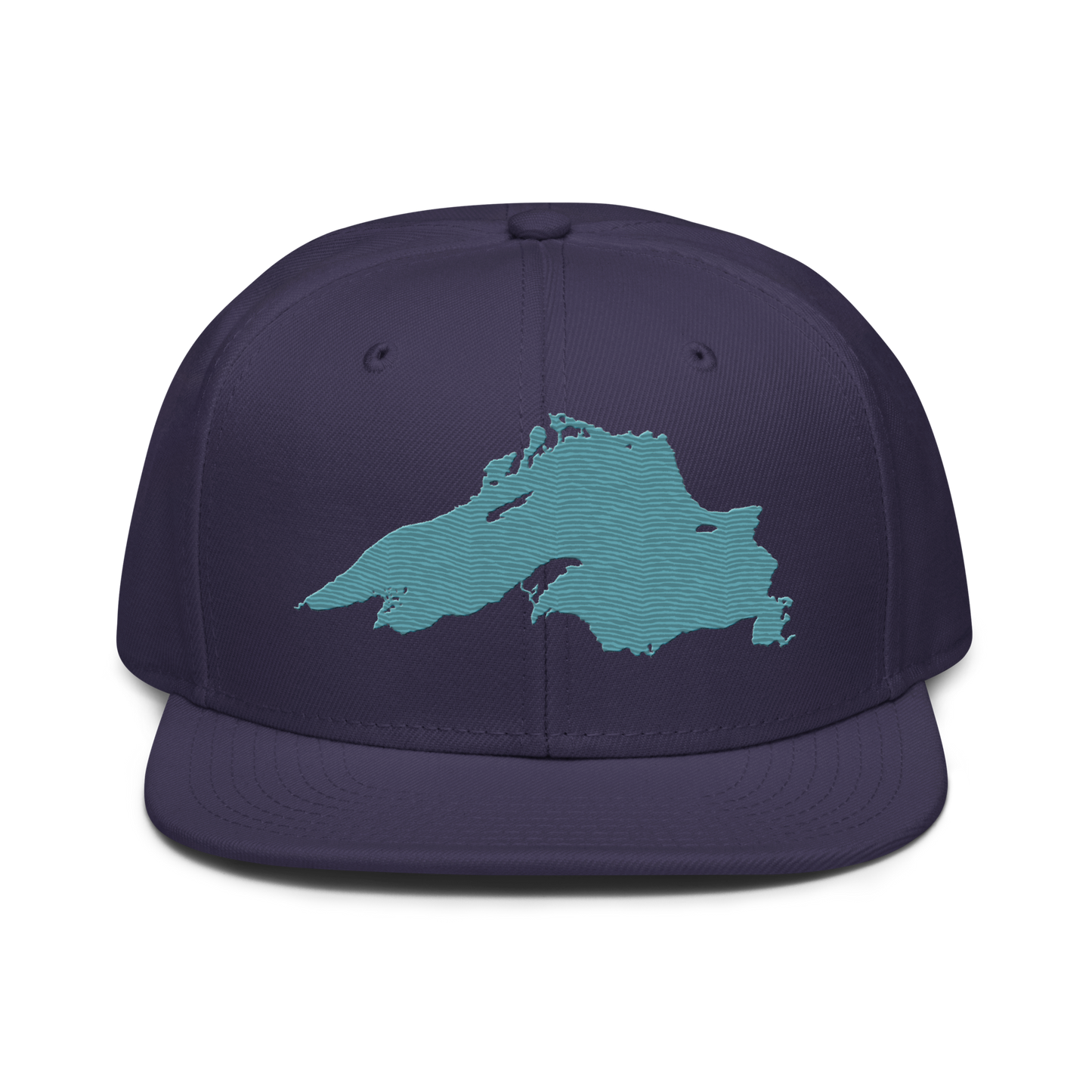 Lake Superior Snapback | 6-Panel - Huron Blue