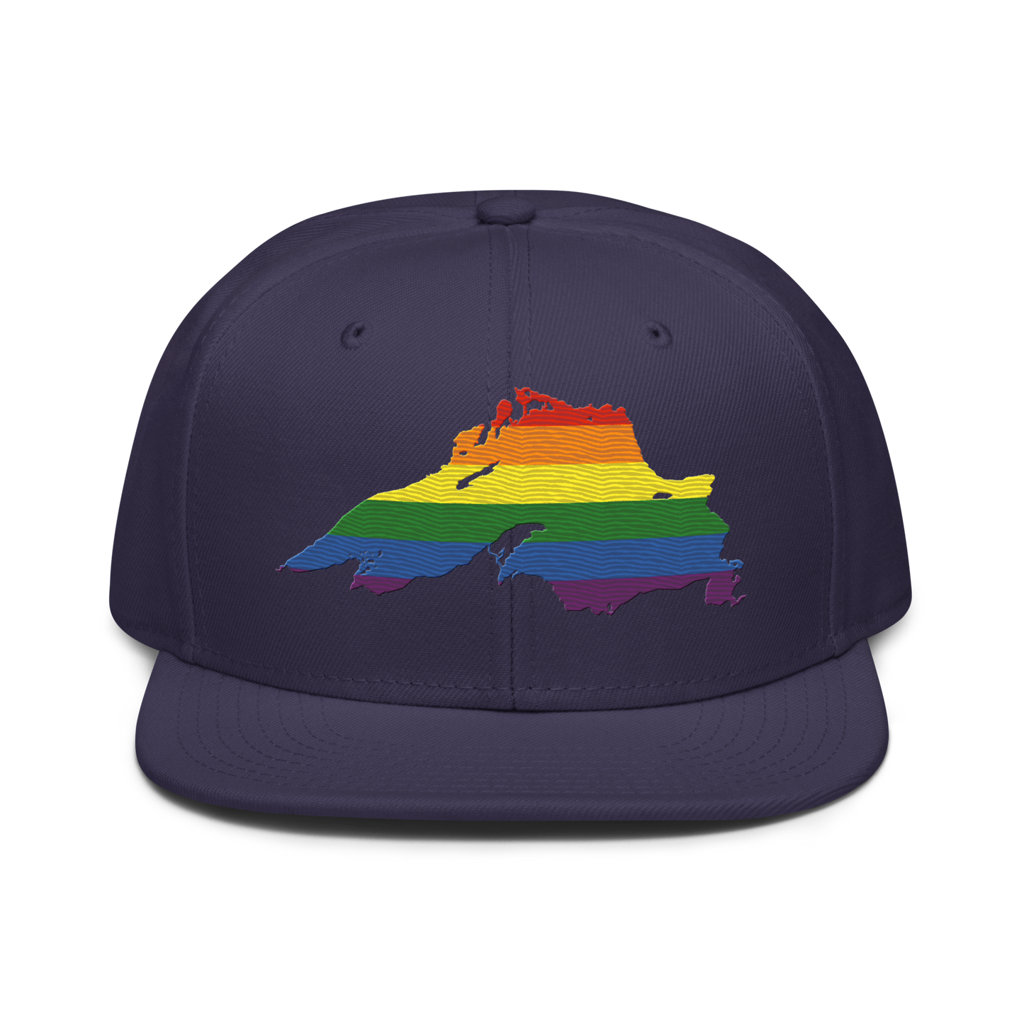 Lake Superior Snapback | 6-Panel - Rainbow Pride Edition