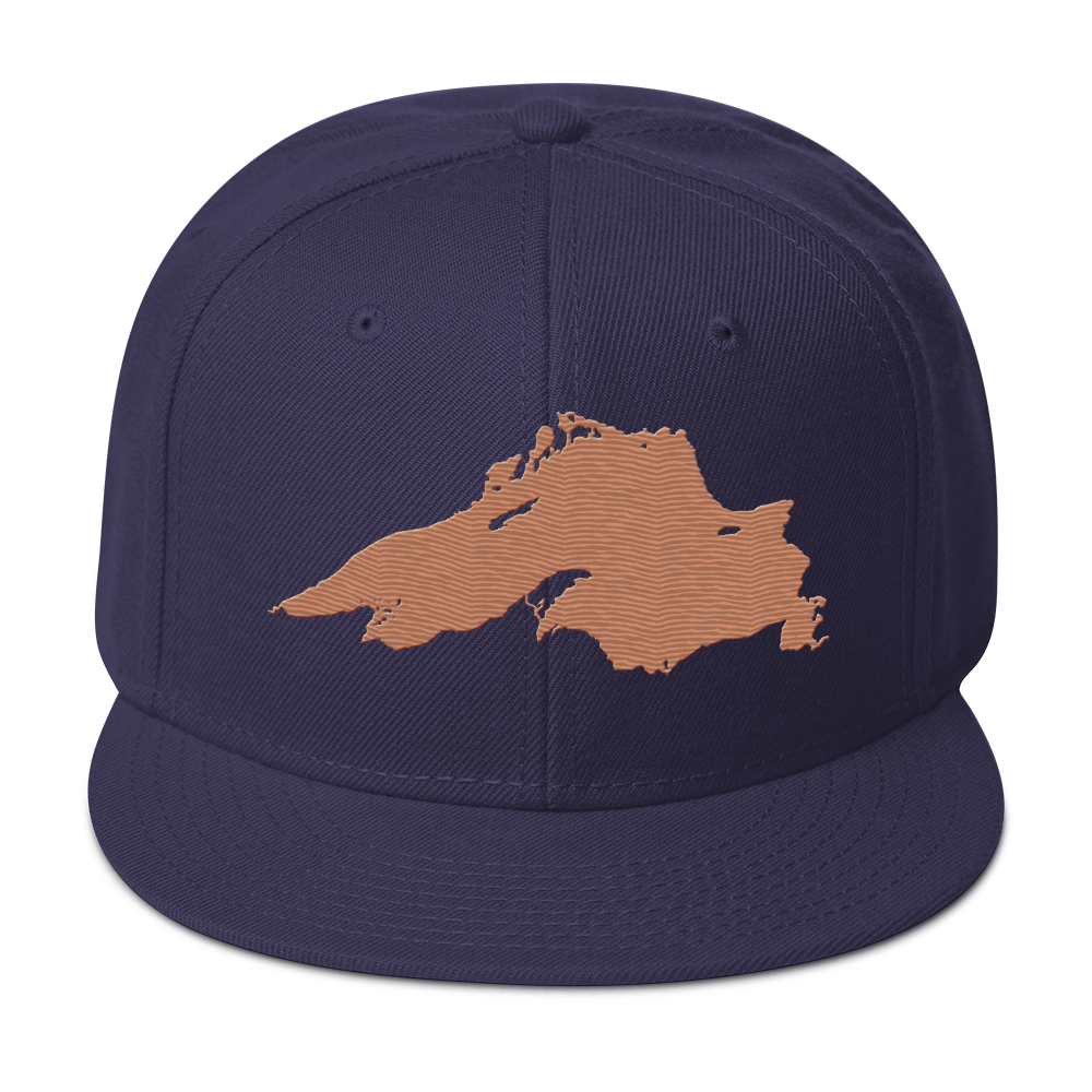 Lake Superior Snapback | 6-Panel - Copper