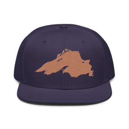 Lake Superior Snapback | 6-Panel - Copper