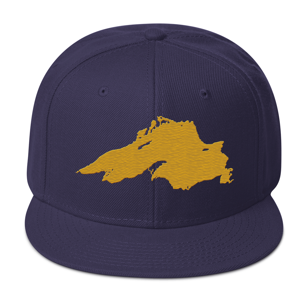 Lake Superior Snapback | 6-Panel - Gold