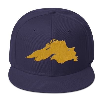 Lake Superior Snapback | 6-Panel - Gold