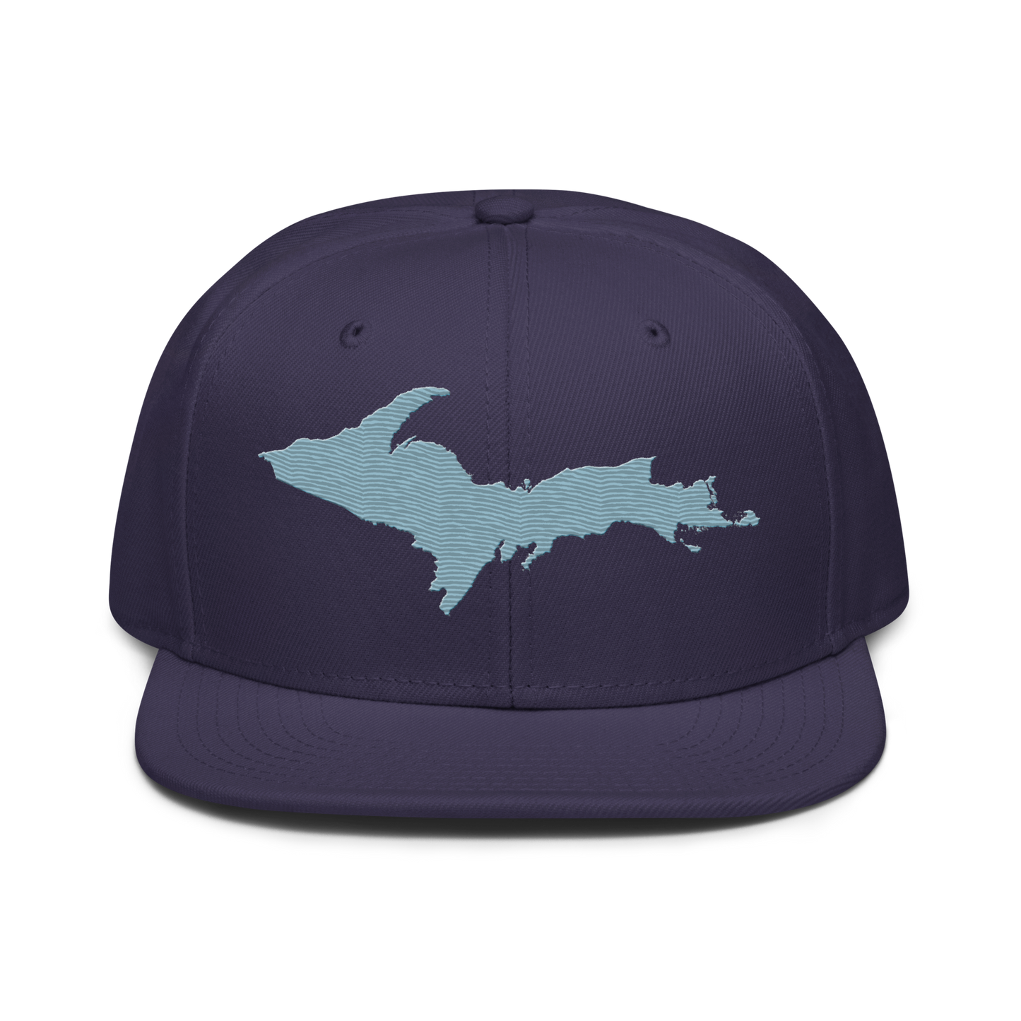 Upper Peninsula Snapback | 6-Panel - Opal Blue