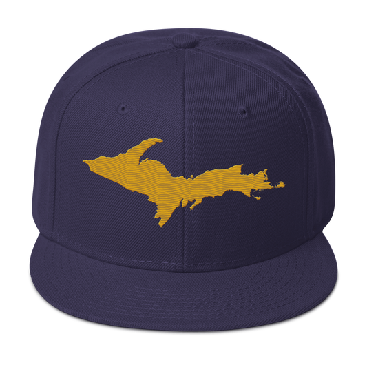 Upper Peninsula Snapback | 6-Panel - Gold