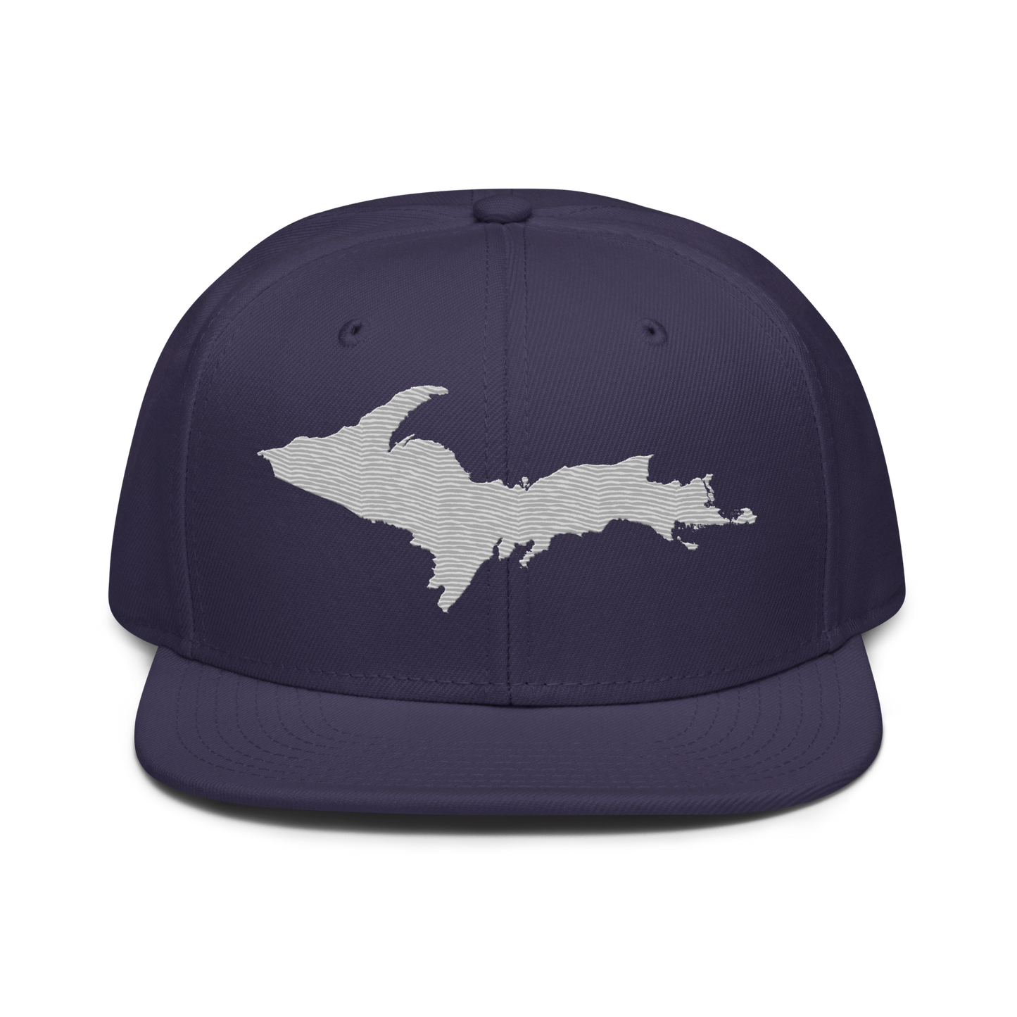 Upper Peninsula Snapback | 6-Panel - Platinum