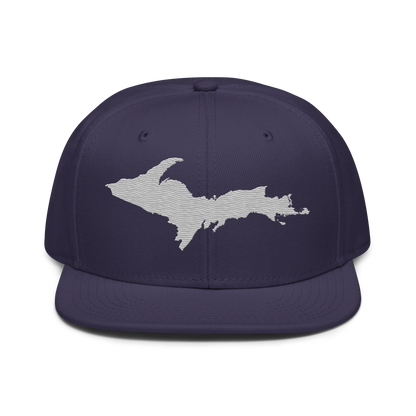 Upper Peninsula Snapback | 6-Panel - Platinum