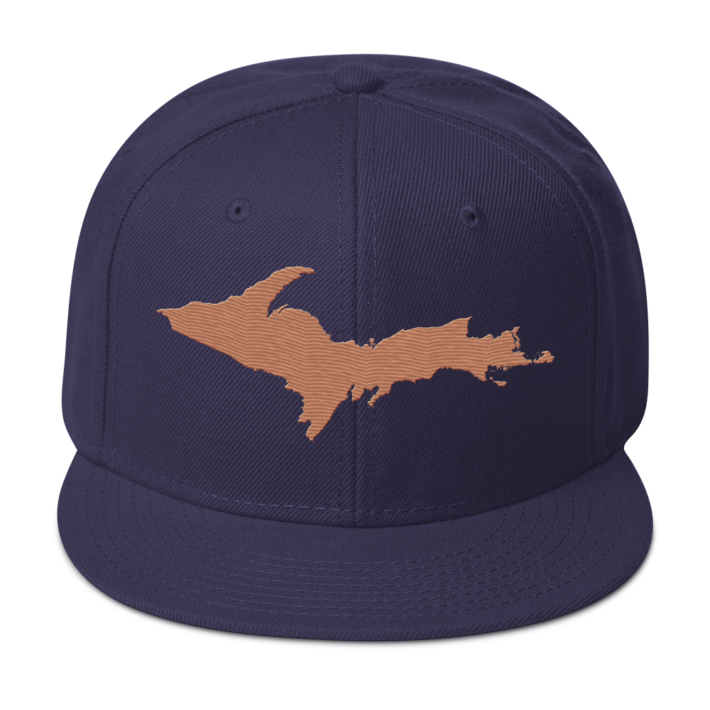 Upper Peninsula Snapback | 6-Panel - Copper