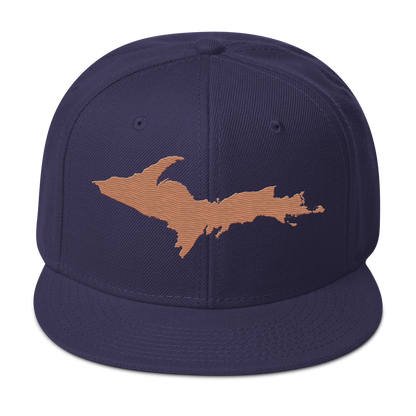 Upper Peninsula Snapback | 6-Panel - Copper