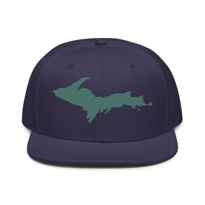 Upper Peninsula Snapback | 6-Panel - Copper Green