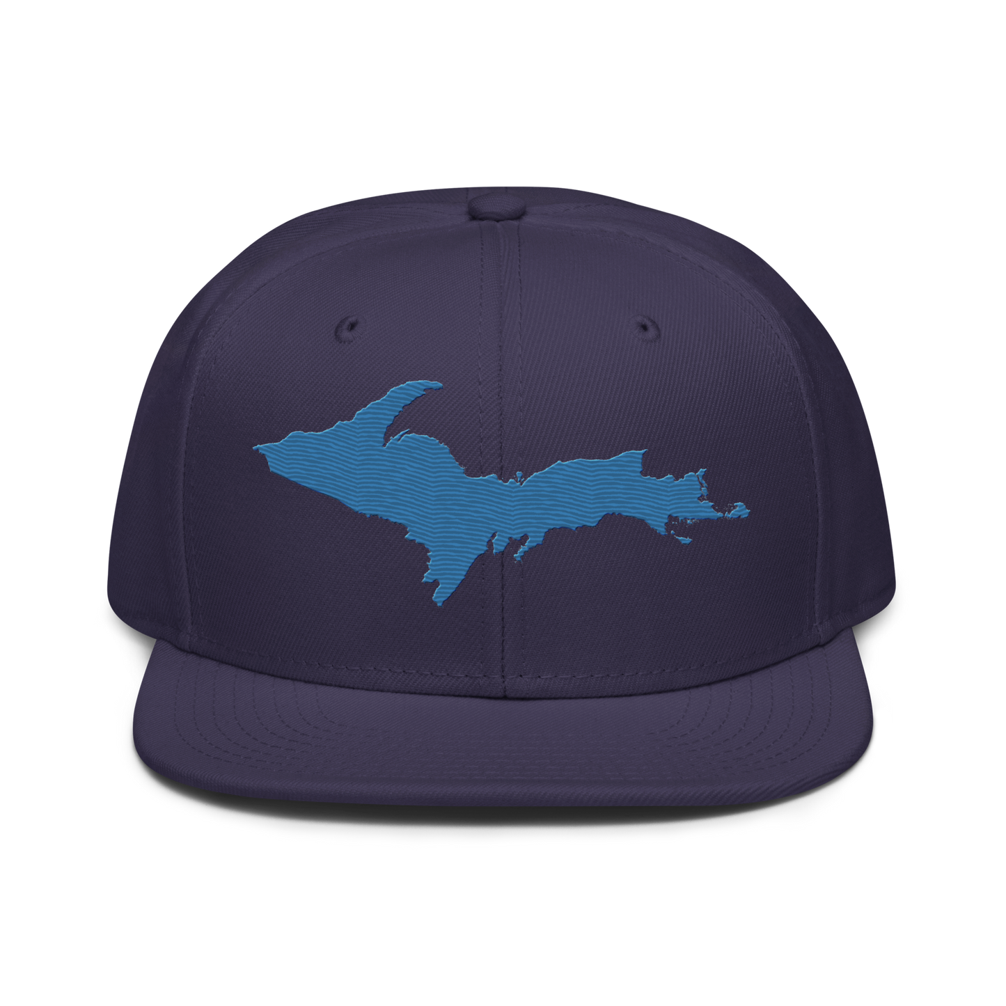 Upper Peninsula Snapback | 6-Panel - Superior Blue