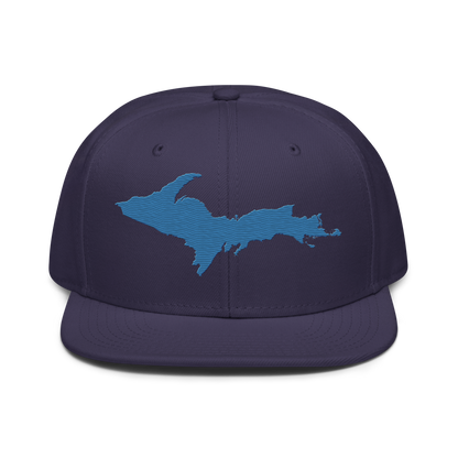 Upper Peninsula Snapback | 6-Panel - Superior Blue