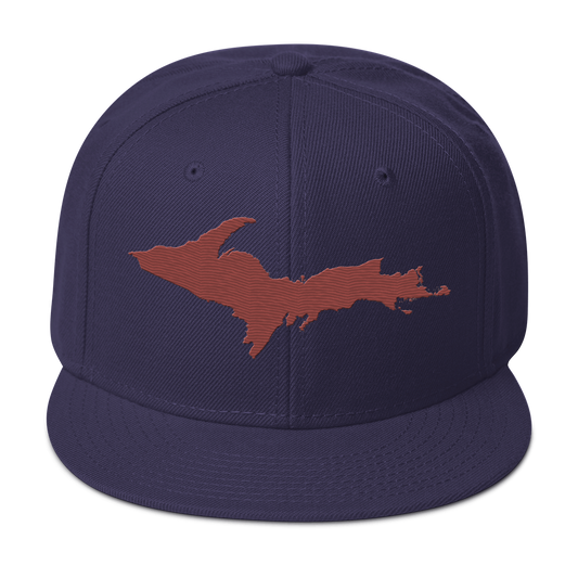 Upper Peninsula Snapback | 6-Panel - Iron Ore Grey