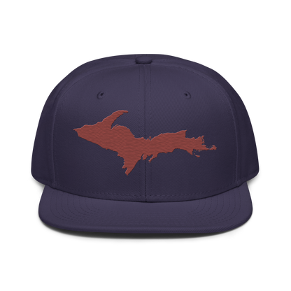 Upper Peninsula Snapback | 6-Panel - Iron Ore Grey