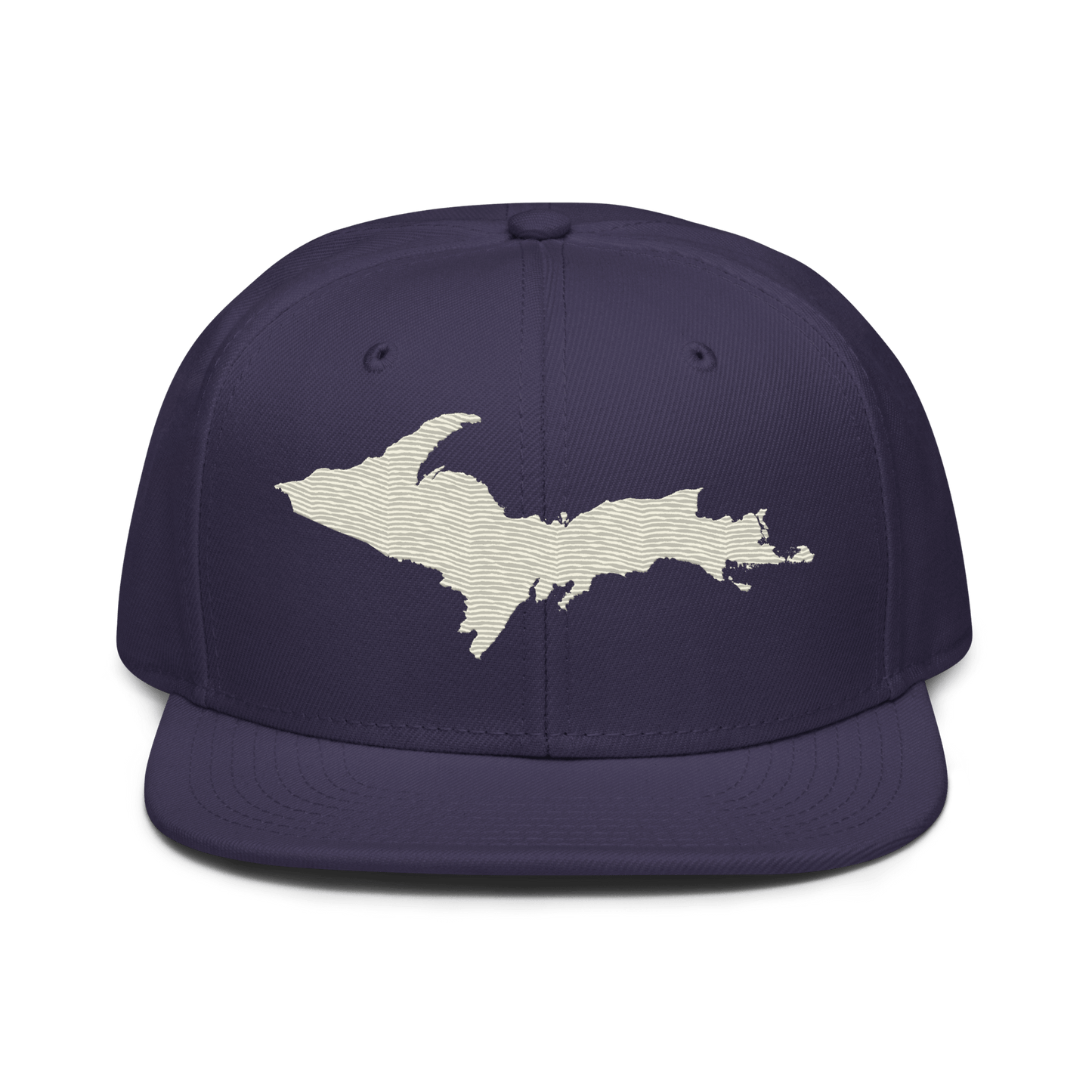 Upper Peninsula Snapback | 6-Panel - Ivory White