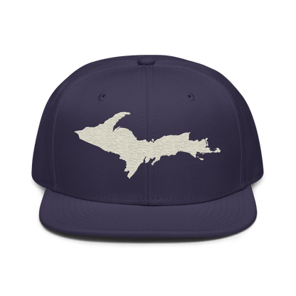 Upper Peninsula Snapback | 6-Panel - Ivory White