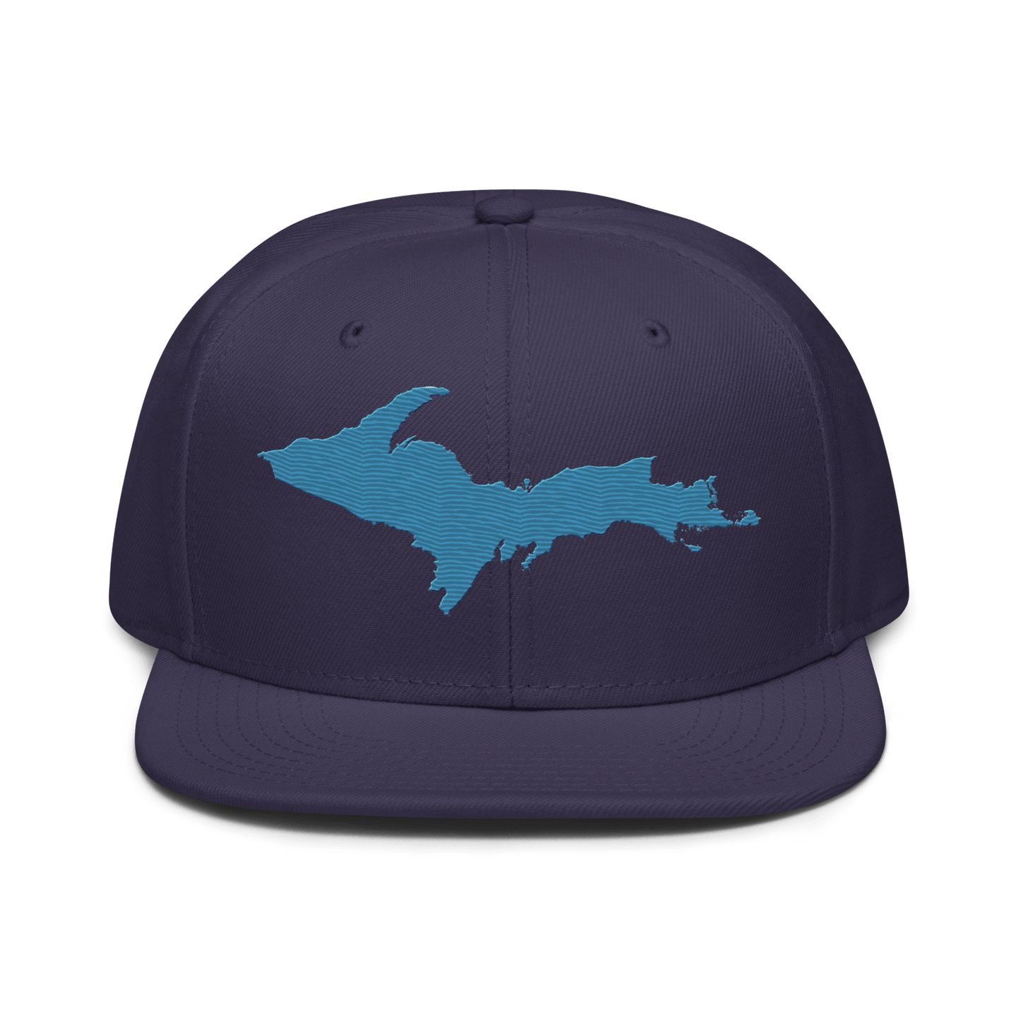 Upper Peninsula Snapback | 6-Panel - Traverse Blue