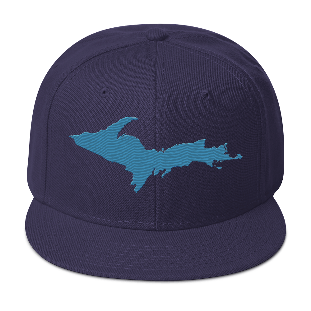 Upper Peninsula Snapback | 6-Panel - Traverse Blue